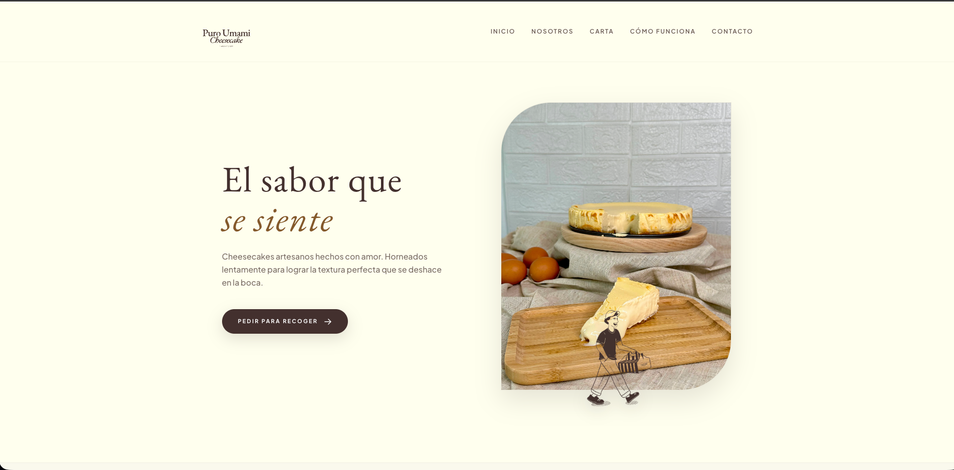 Captura de Puro Umami Cheesecake